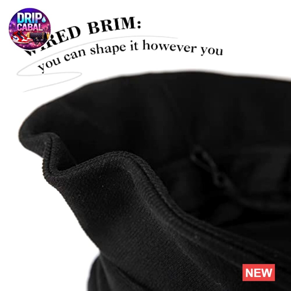 Packable Floppy Bucket Hat Polyester Blend Adjust… - image 5